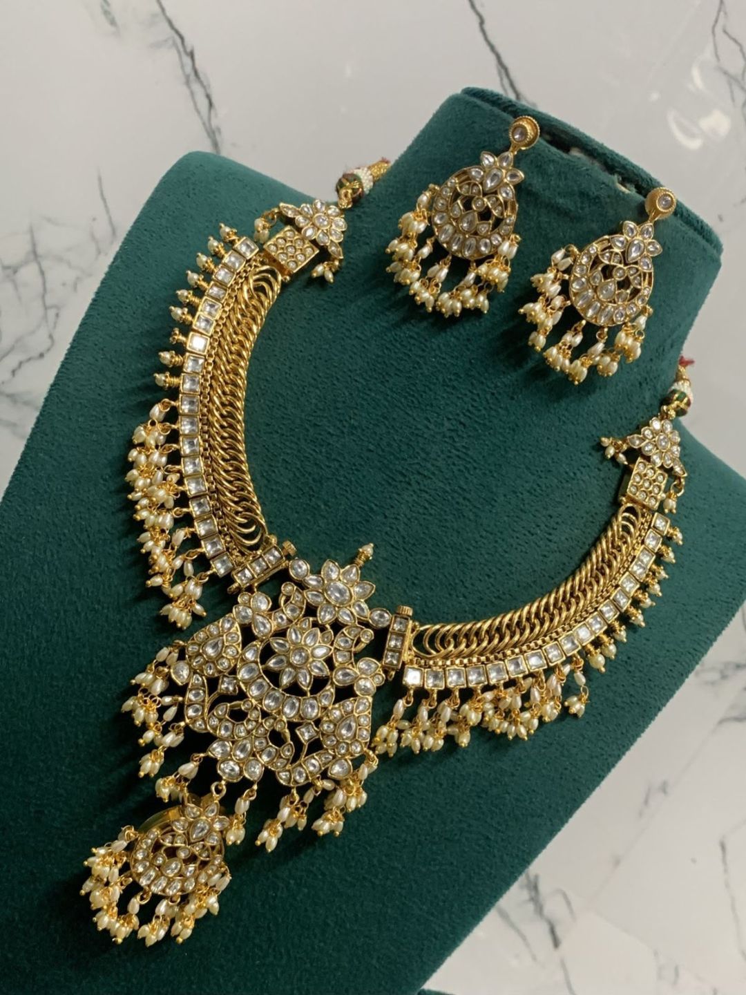 Ishhaara Jadau Kundan Studded 2 In 1 Necklace