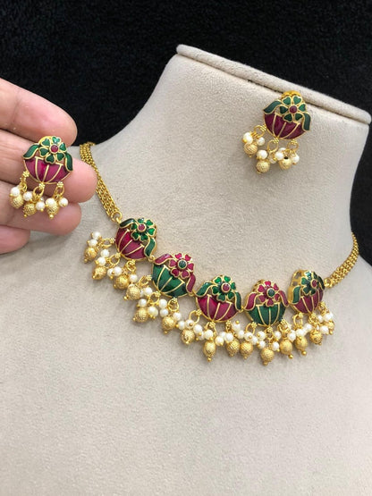 Ishhaara Jadau Statement Choker Necklace