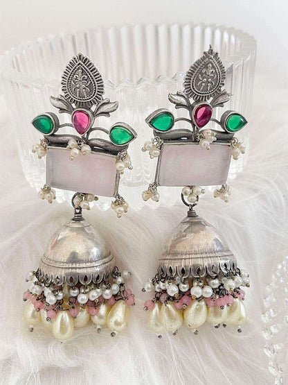 Ishhaara Sanjana Sanghi In Jhill Mill Jhumka Earrings