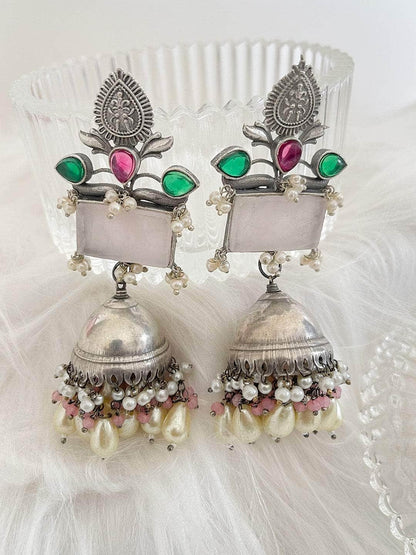 Ishhaara Jhill Mill Jhumka Earrings