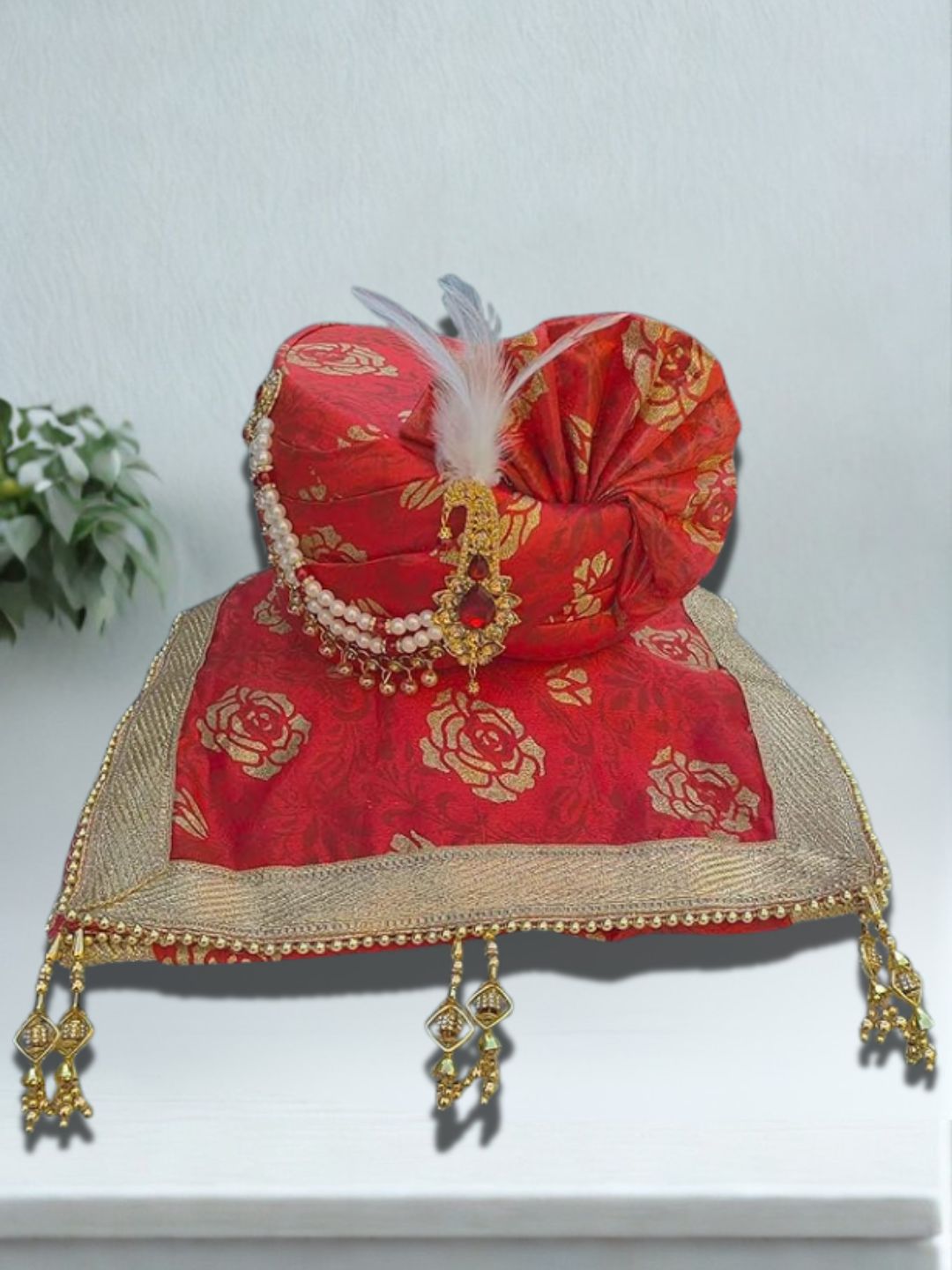 Ishhaara Jodhpuri Wedding Safa Shawl Stole Set