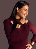 Ishhaara Kajol Devgan In Emerald Green Stone Ring
