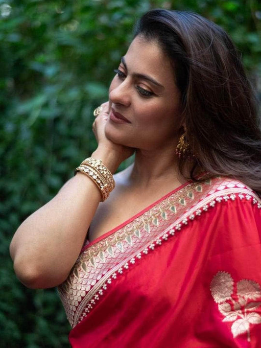 Ishhaara Kajol Devgan In Kundan Stone Embellished Designer Bangles
