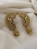 Ishhaara Kemp Stone And Pearl Studded Traditional Earcuff