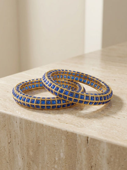 Ishhaara Kemp Stone Bangles