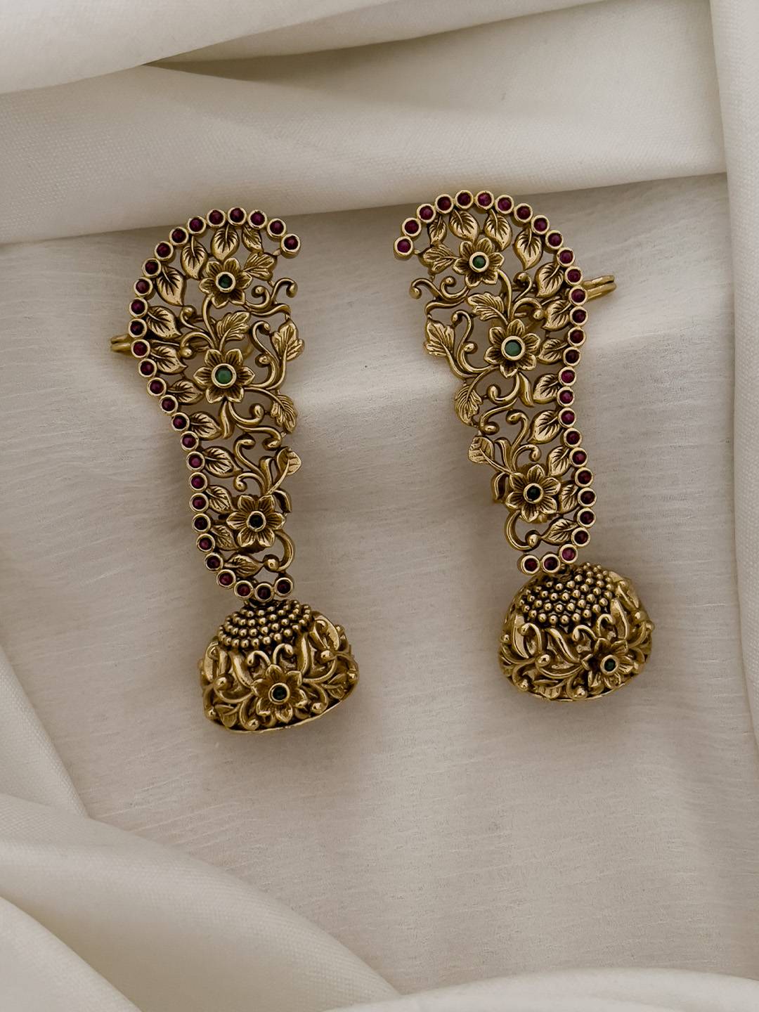 Ishhaara Kemp Stone Studded Traditional Earcuff