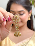 Ishhaara Kemp Stone Studded Traditional Earcuff