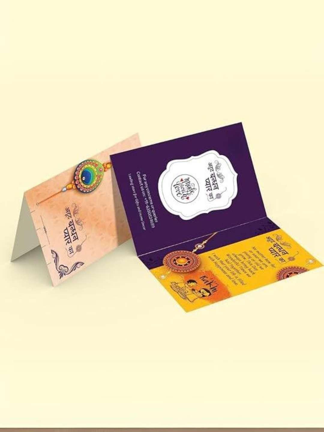 Ishhaara Kids Rakhi With Fridge Magnet For Fridge Door Decor