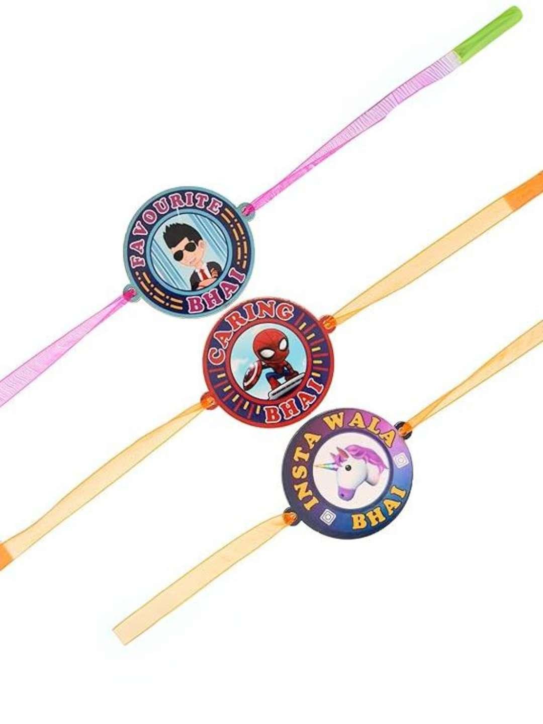 Ishhaara Kids Rakhi With Fridge Magnet For Fridge Door Decor