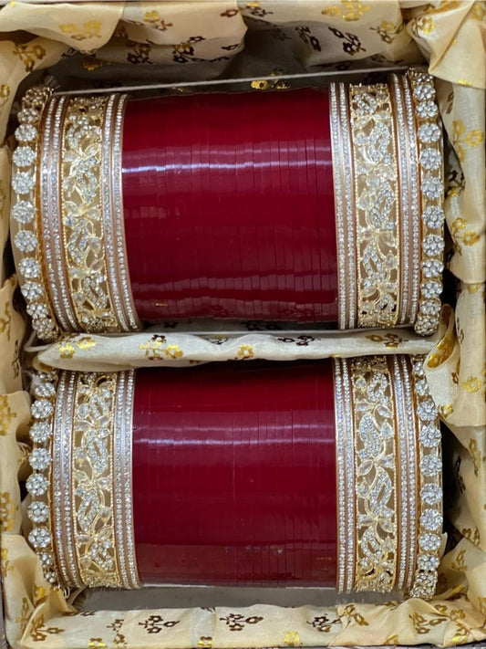 Ishhaara Kundan And Ad Stone Studded Bridal Chooda