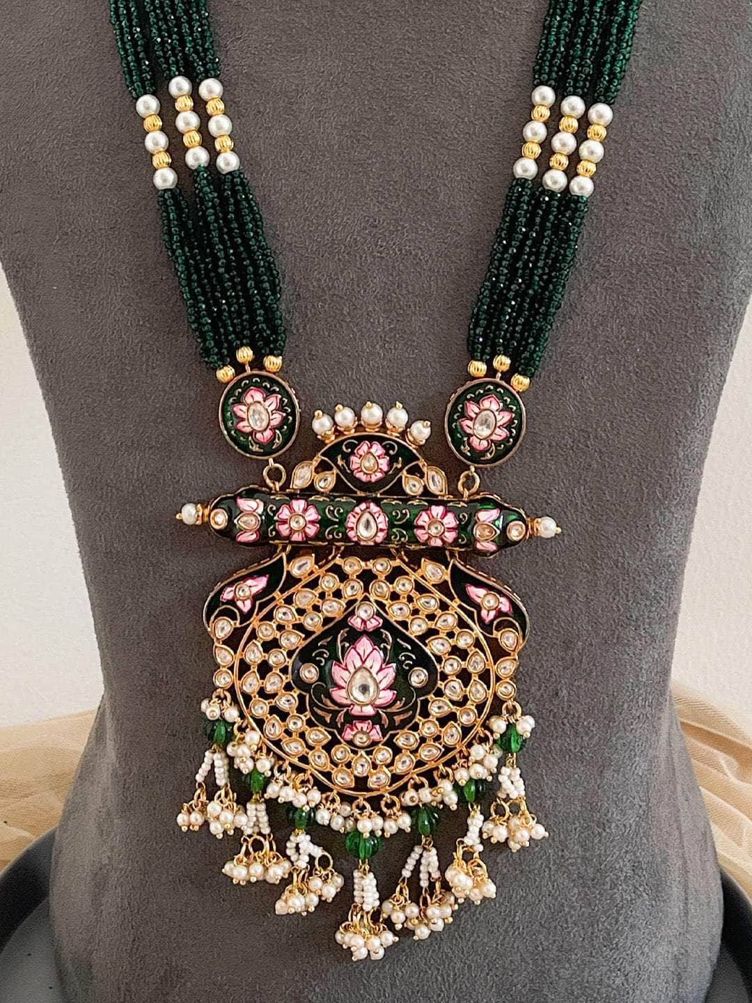Ishhaara Kundan Antique Polki Necklace