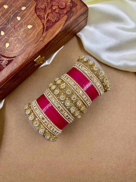 the brand Kundan Bangle Set — handcrafted Indian jewellery