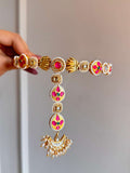 Ishhaara Kundan Hairband With Attached Mang Tikka