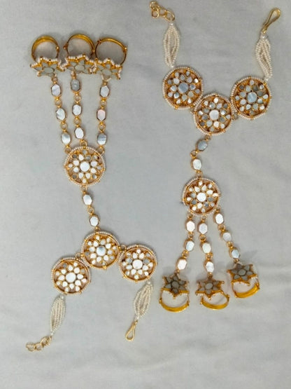 Ishhaara Kundan Hathphool — handcrafted Indian jewellery