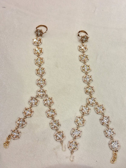 Ishhaara Kundan Hathphool — handcrafted Indian jewellery - view 2