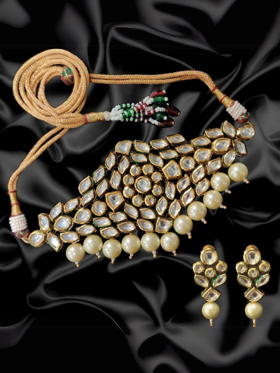 Ishhaara Kundan Multi-Stranded Jewellery Set