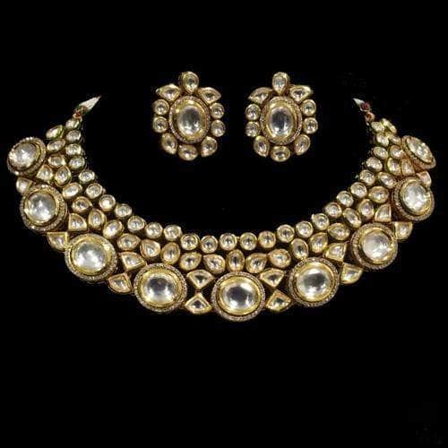 Ishhaara Kundan Necklace Single Layered