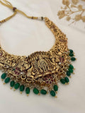 Ishhaara Lakshmi Kundan Temple Necklace