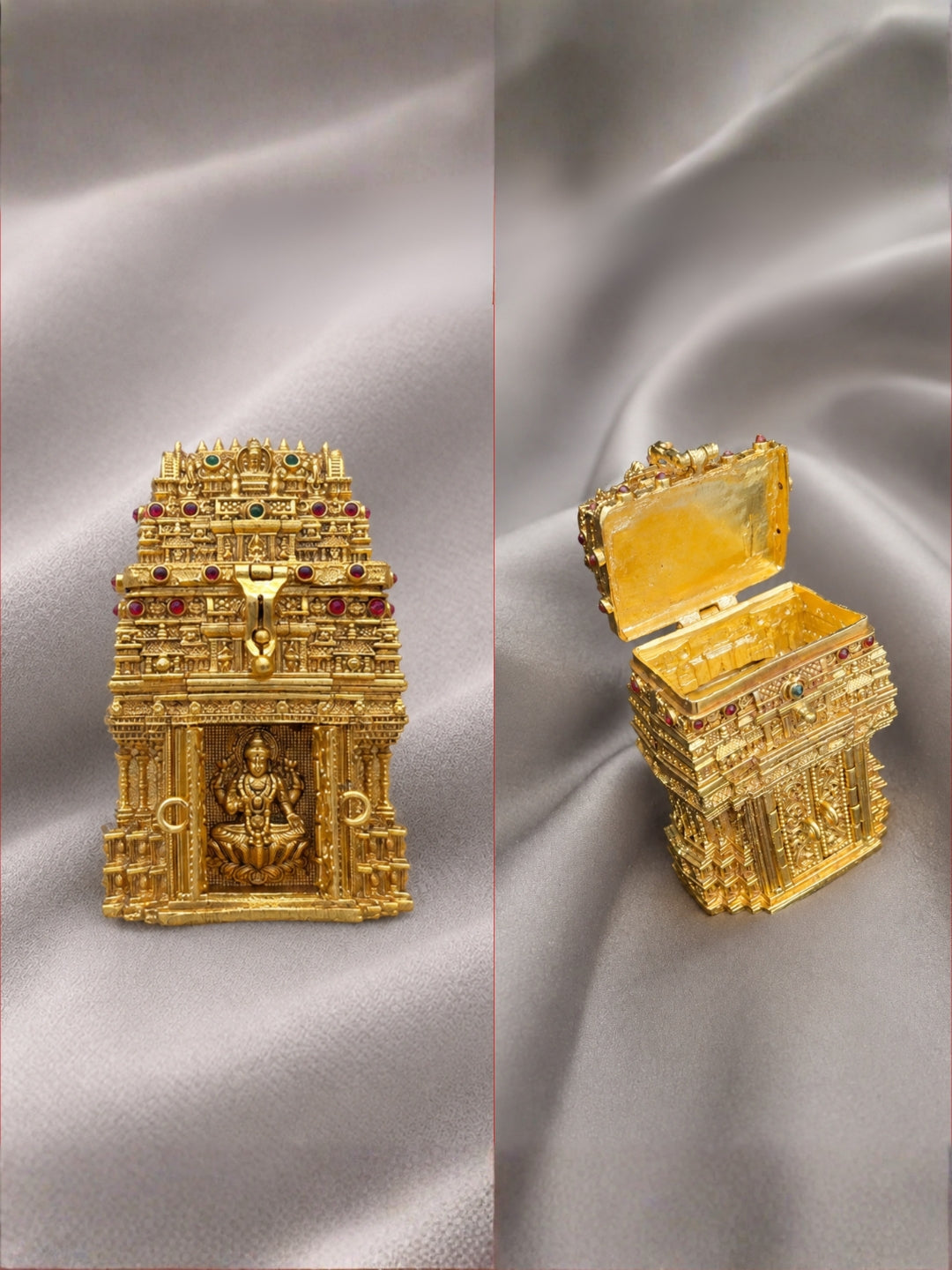Ishhaara Lakshmi Temple Kumkum Box