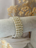 Ishhaara Laminated Round Shaped Kundan Studded Bangles