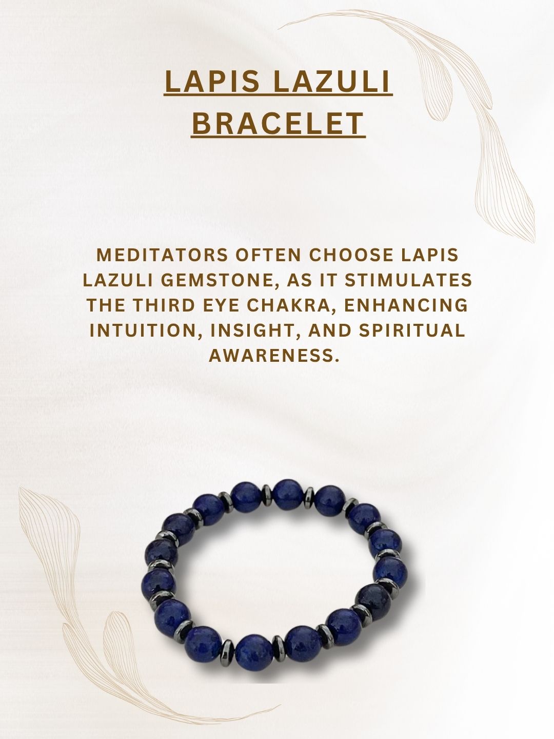 Ishhaara Lapis Lazuli Bracelet