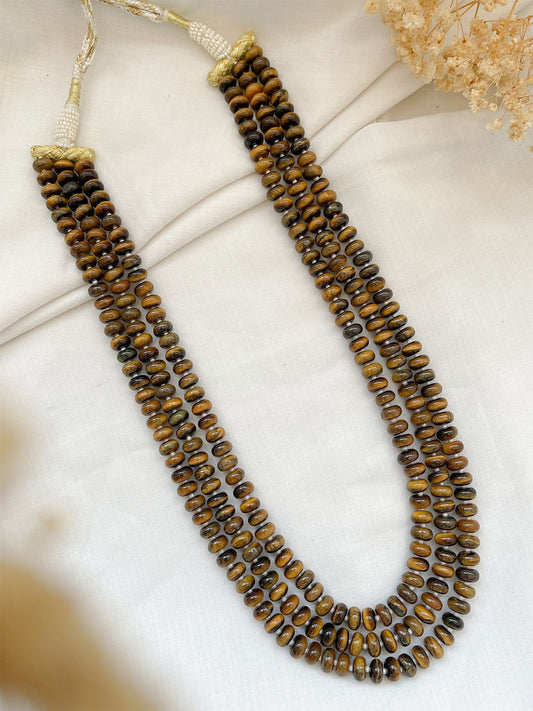 Ishhaara Layered Tiger Eye Mala