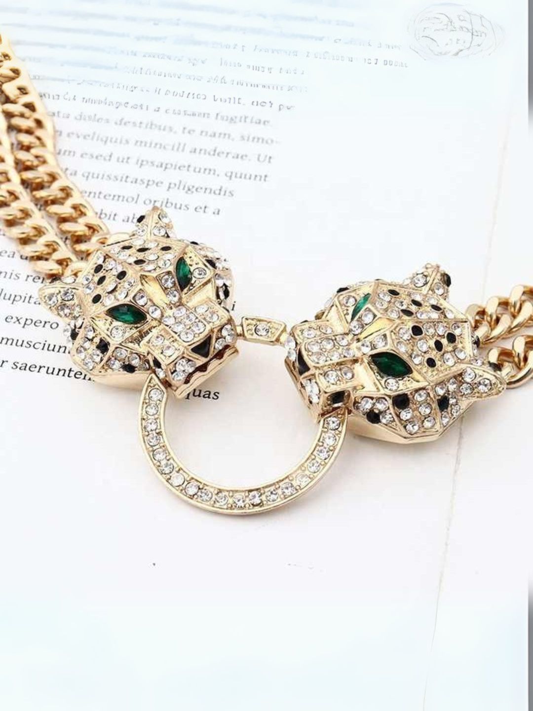 Ishhaara Leopard Luxe Necklace