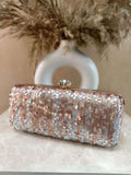 Ishhaara Soft Sequined Clutch