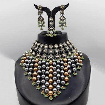 Ishhaara Victorian Ad Tassel Pearl Sept