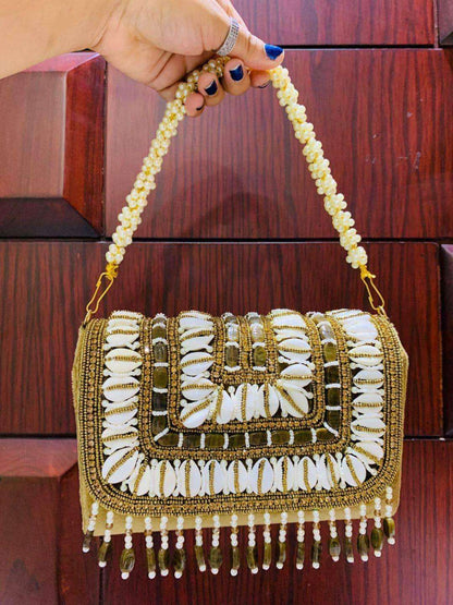 Ishhaara Women Jute Hand Clutch