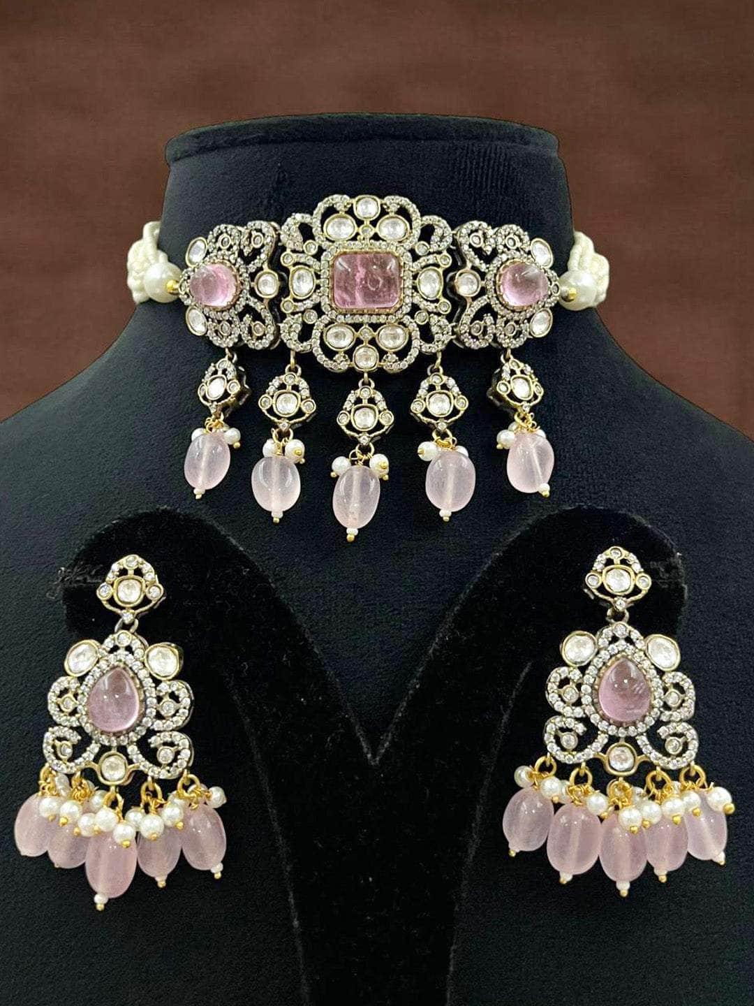 Ishhaara Polki Kundan Choker Bridal Necklace