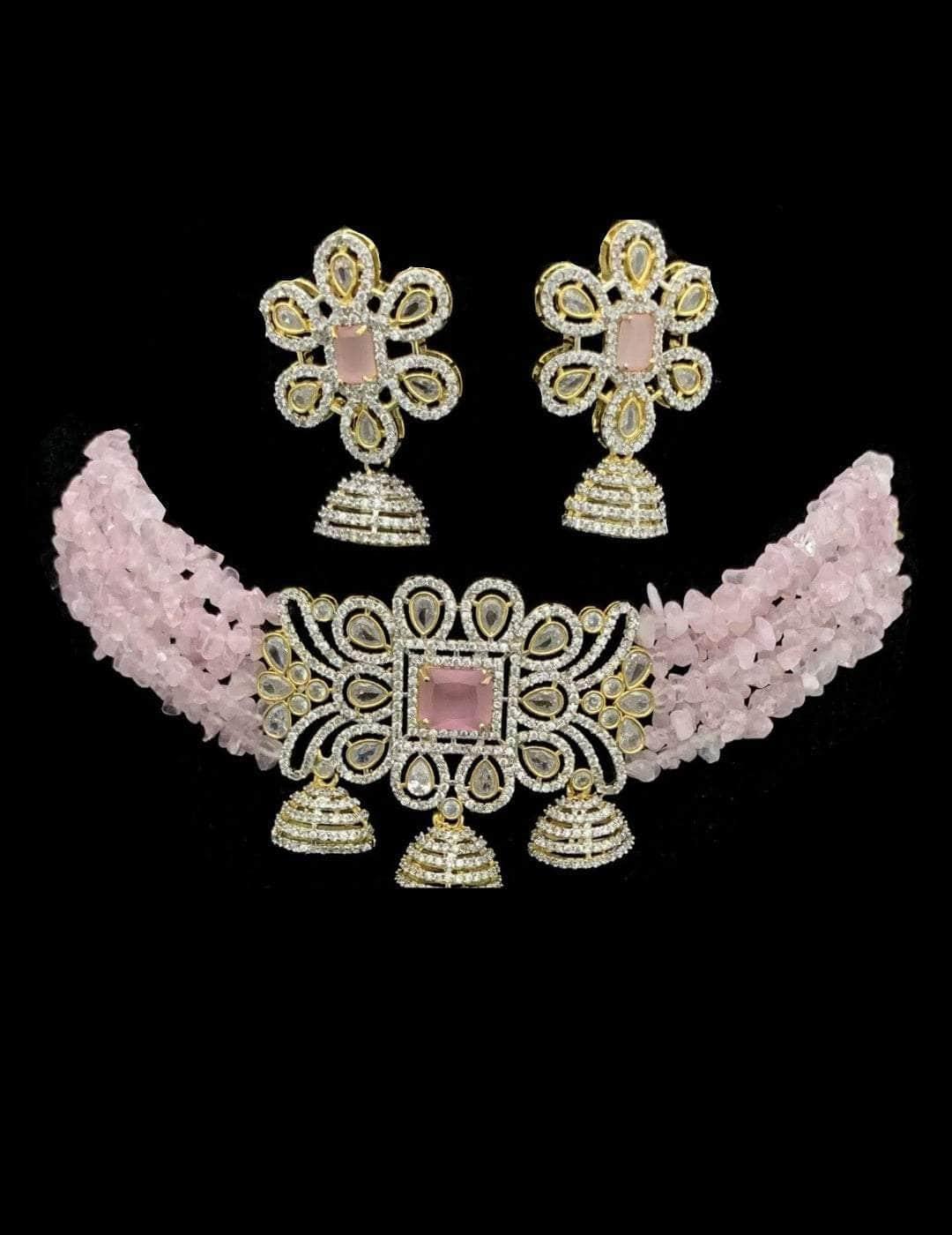 Ishhaara Stone Studded Choker Set