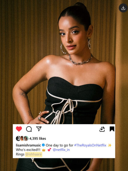 Ishhaara Lisa Mishra In Eternal Women Rings