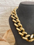 Ishhaara Lock Chain Statement Necklace