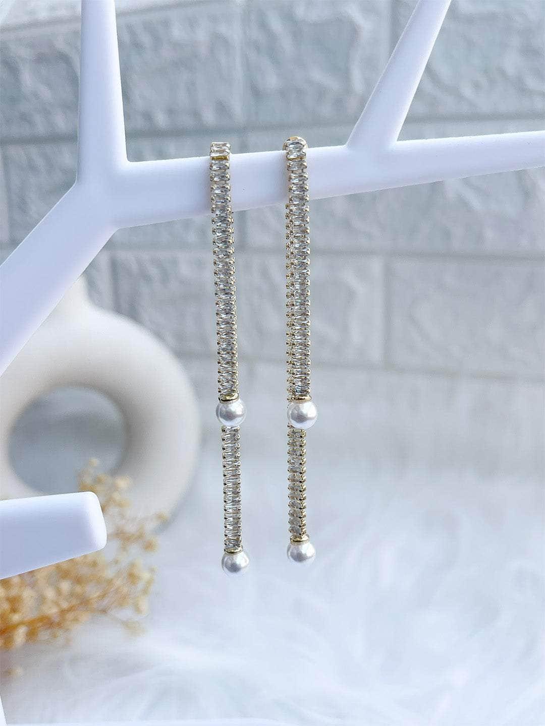 Ishhaara Long Tassel Earring