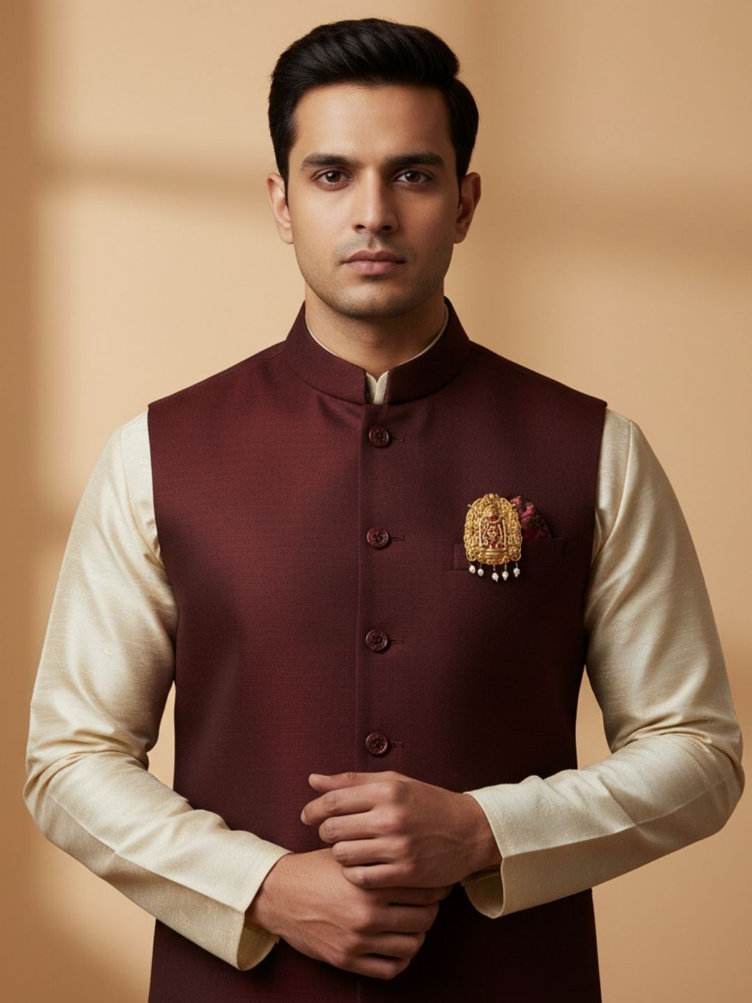 Ishhaara Lord Balaji Brooch