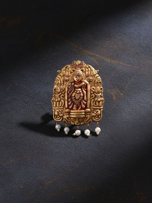 Ishhaara Lord Balaji Brooch