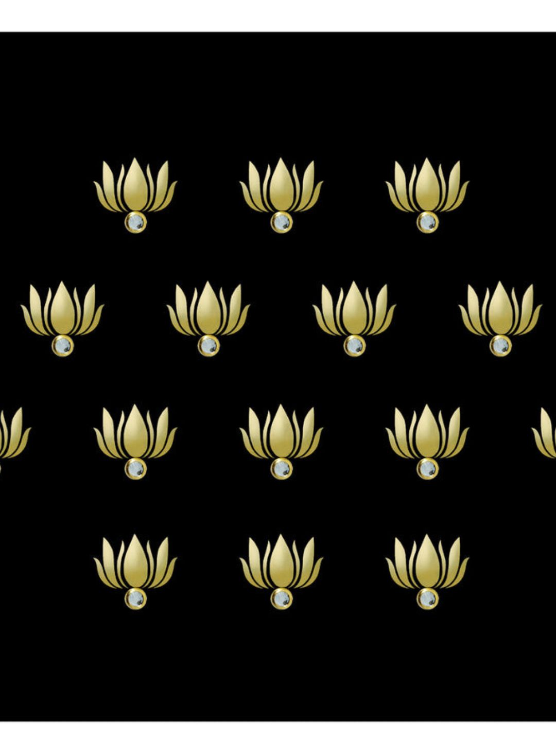 Ishhaara Lotus Shaped Mehendi Bindis