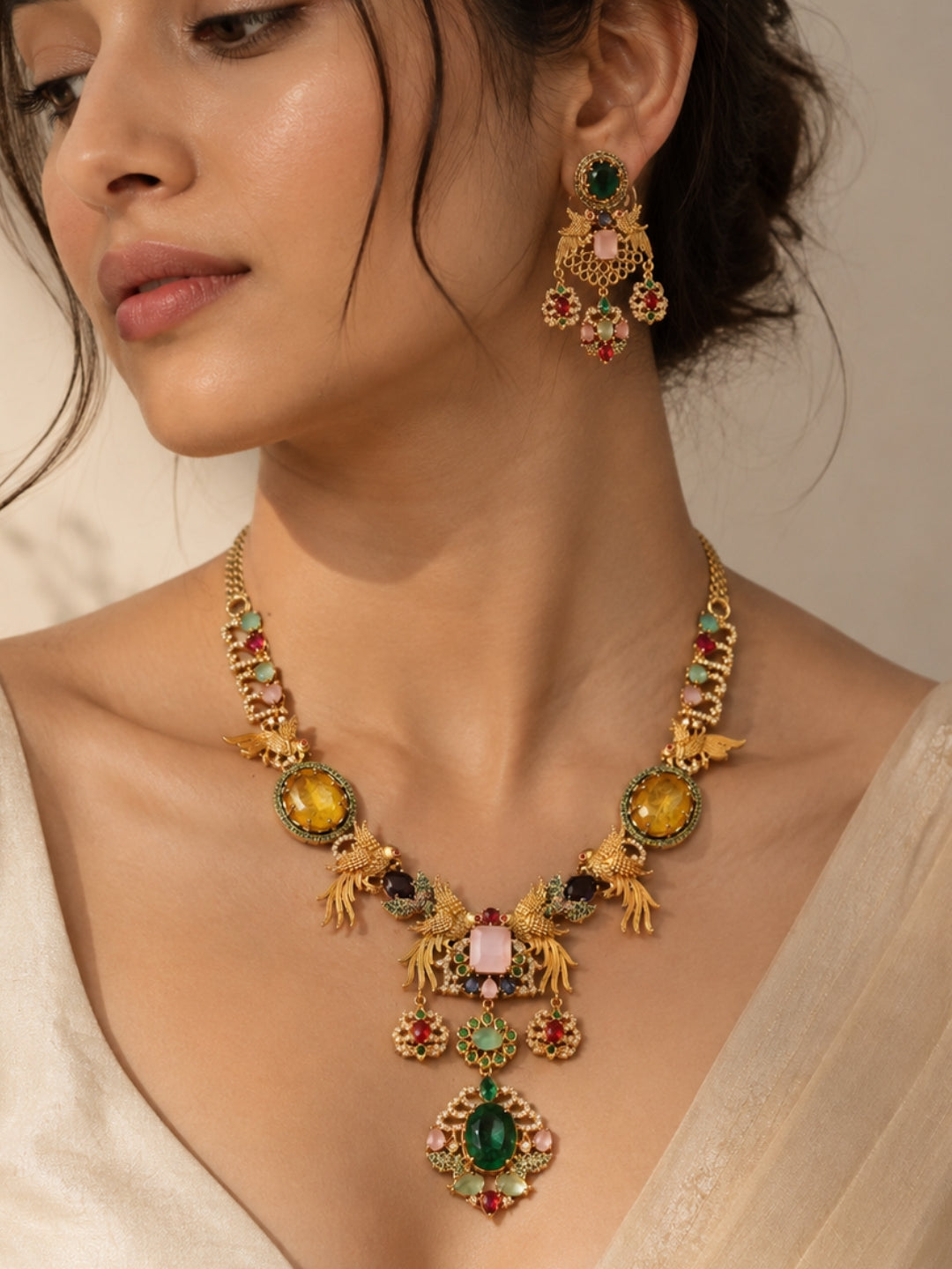 Ishhaara Luxe Avantara Inspired Neckalce