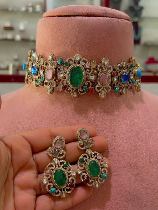 Ishhaara Luxe Heritage Choker Necklace