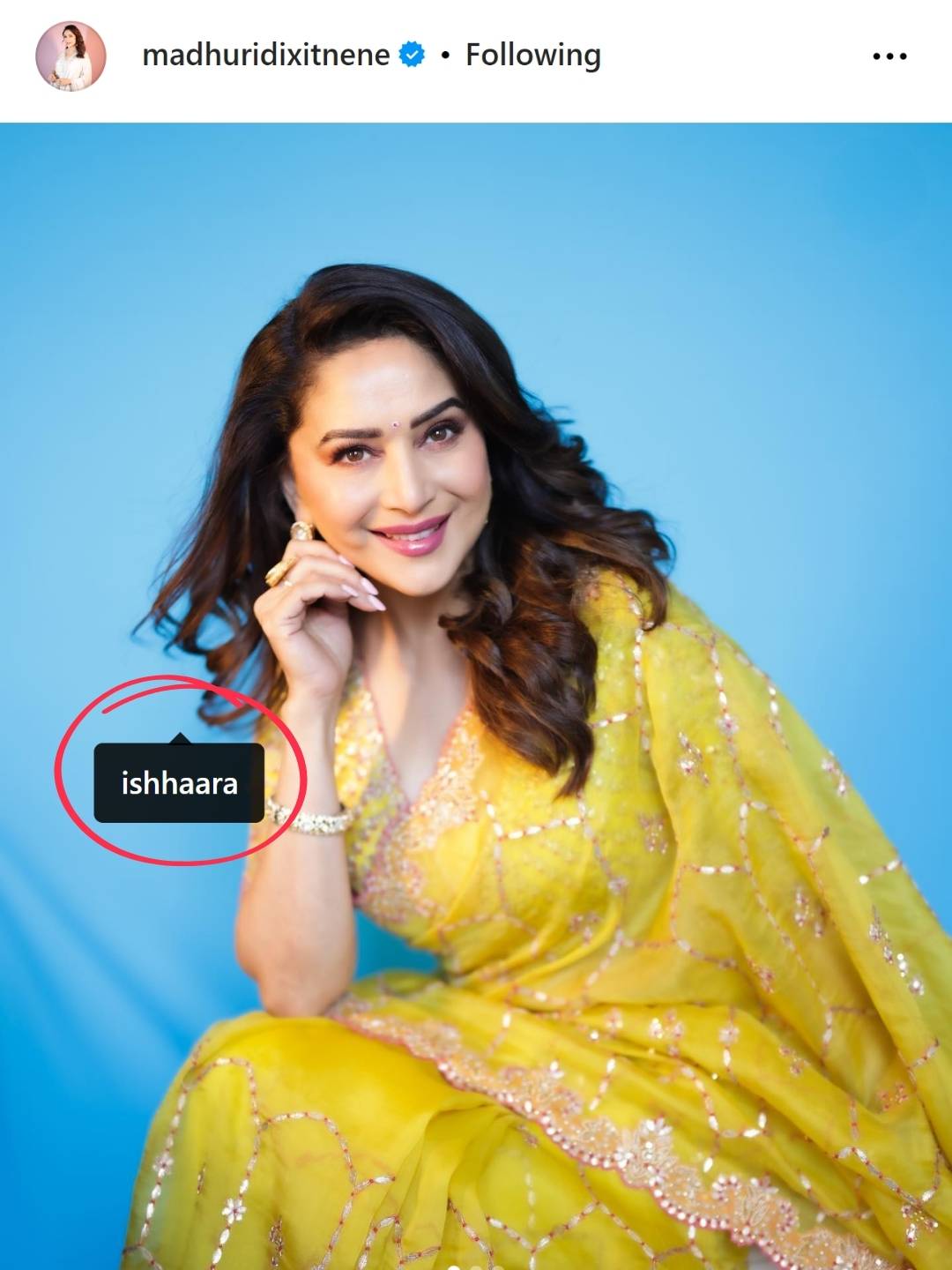 Ishhaara Madhuri Dixit In Polki Stone Ad Earring