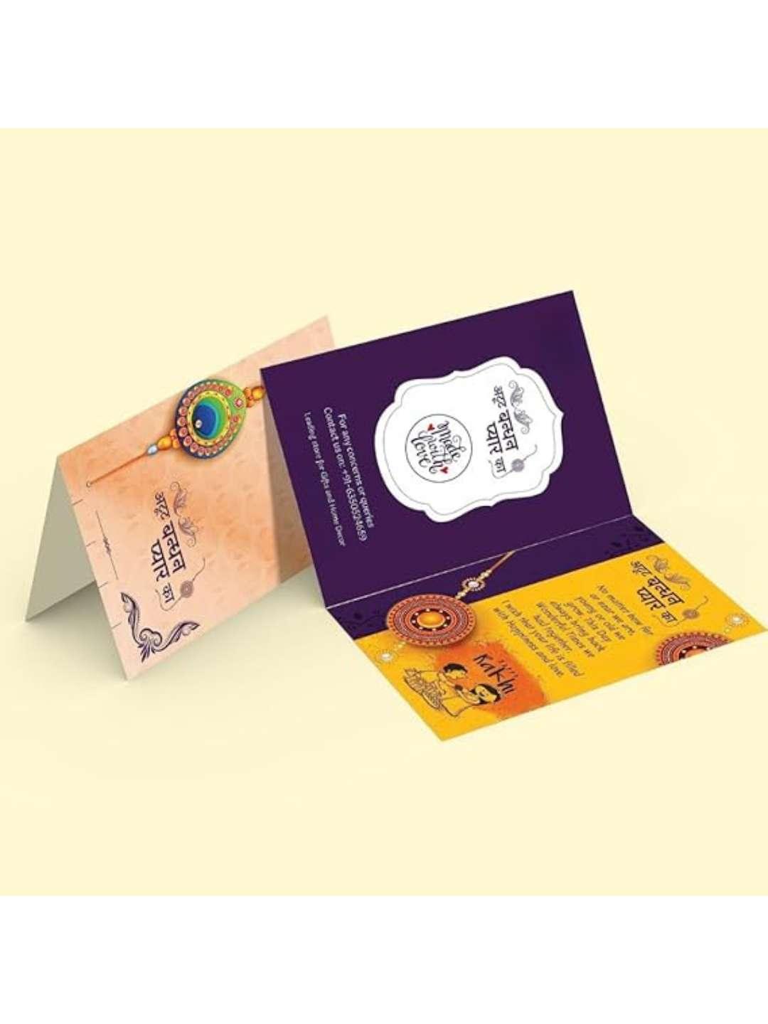 Ishhaara Magnet With Rakhi Gift Combo For Brother