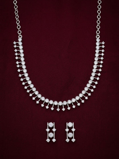 Ishhaara Magnificent American Diamond Necklace