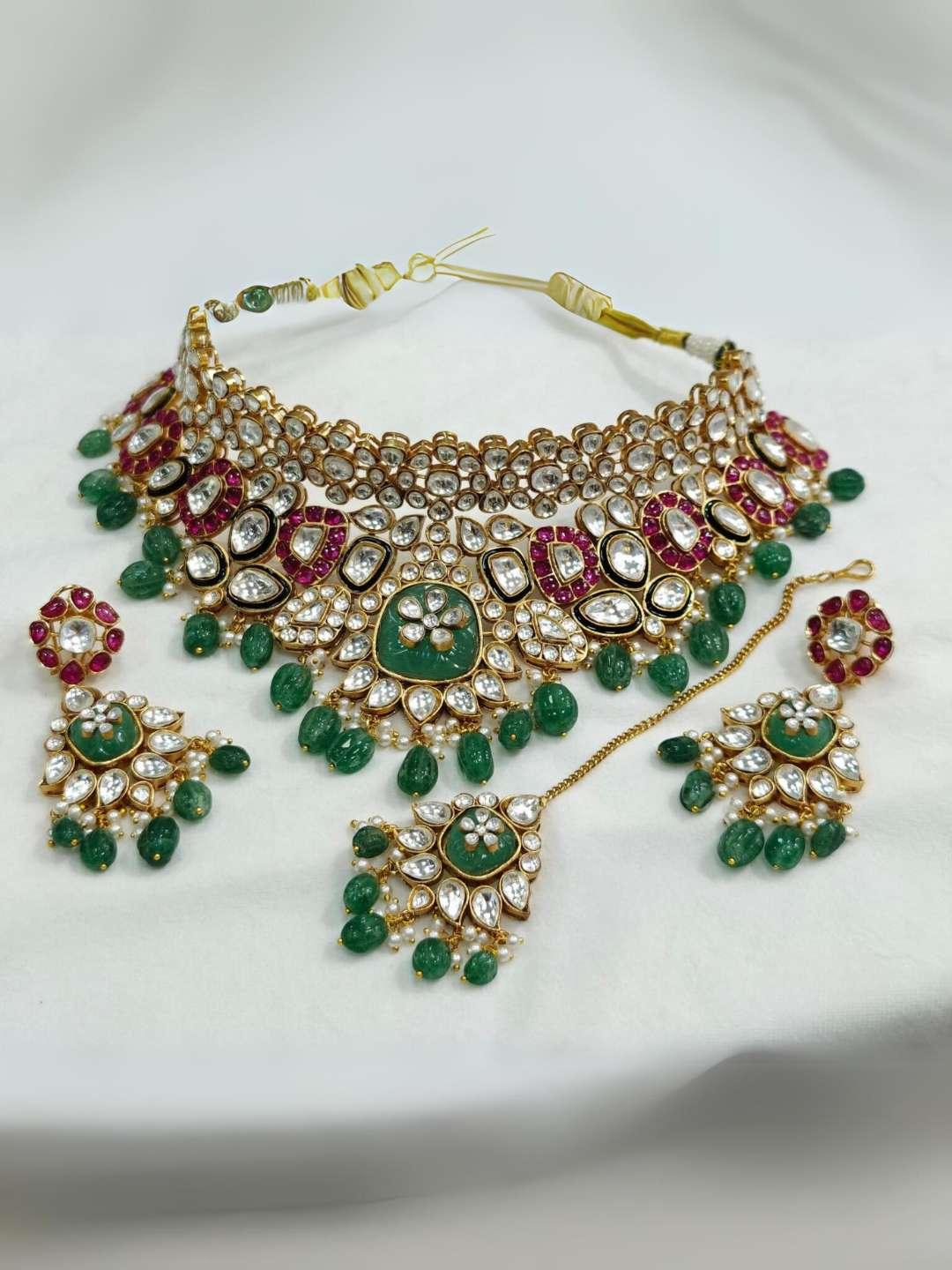 Ishhaara Maharani Designer Polki Kundan Bridal Jwellery