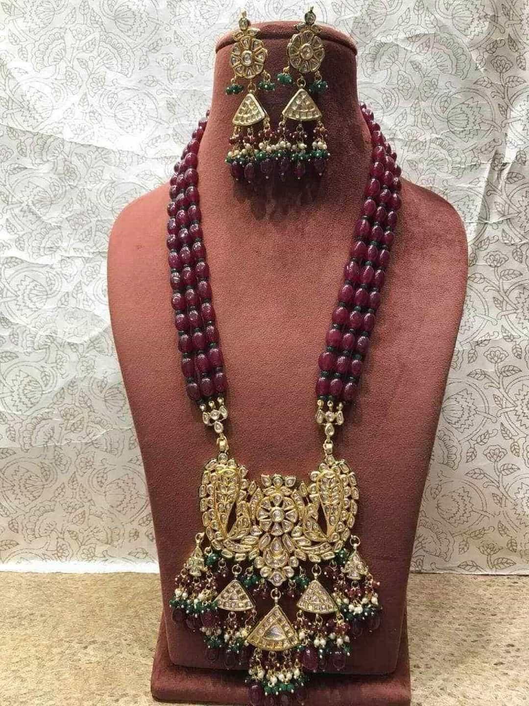 Ishhaara Inverted Mango Pendent Necklace