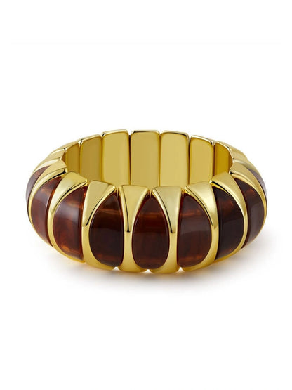Ishhaara Maroon Terra Petal Bracelet