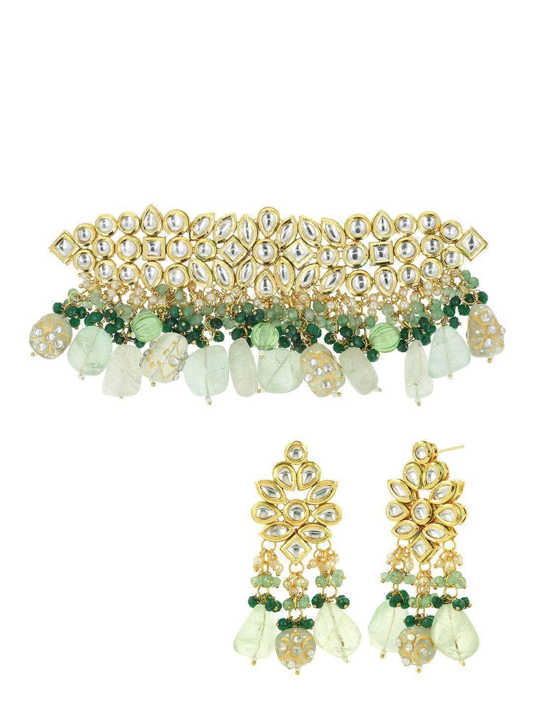 Ishhaara Masoom Minawala In Kundan Semi Precious Choker