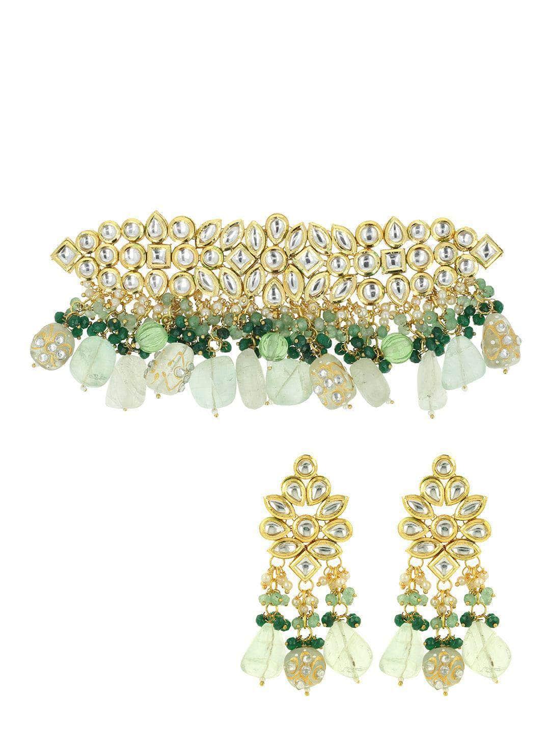 Ishhaara Masoom Minawala In Kundan Semi Precious Choker