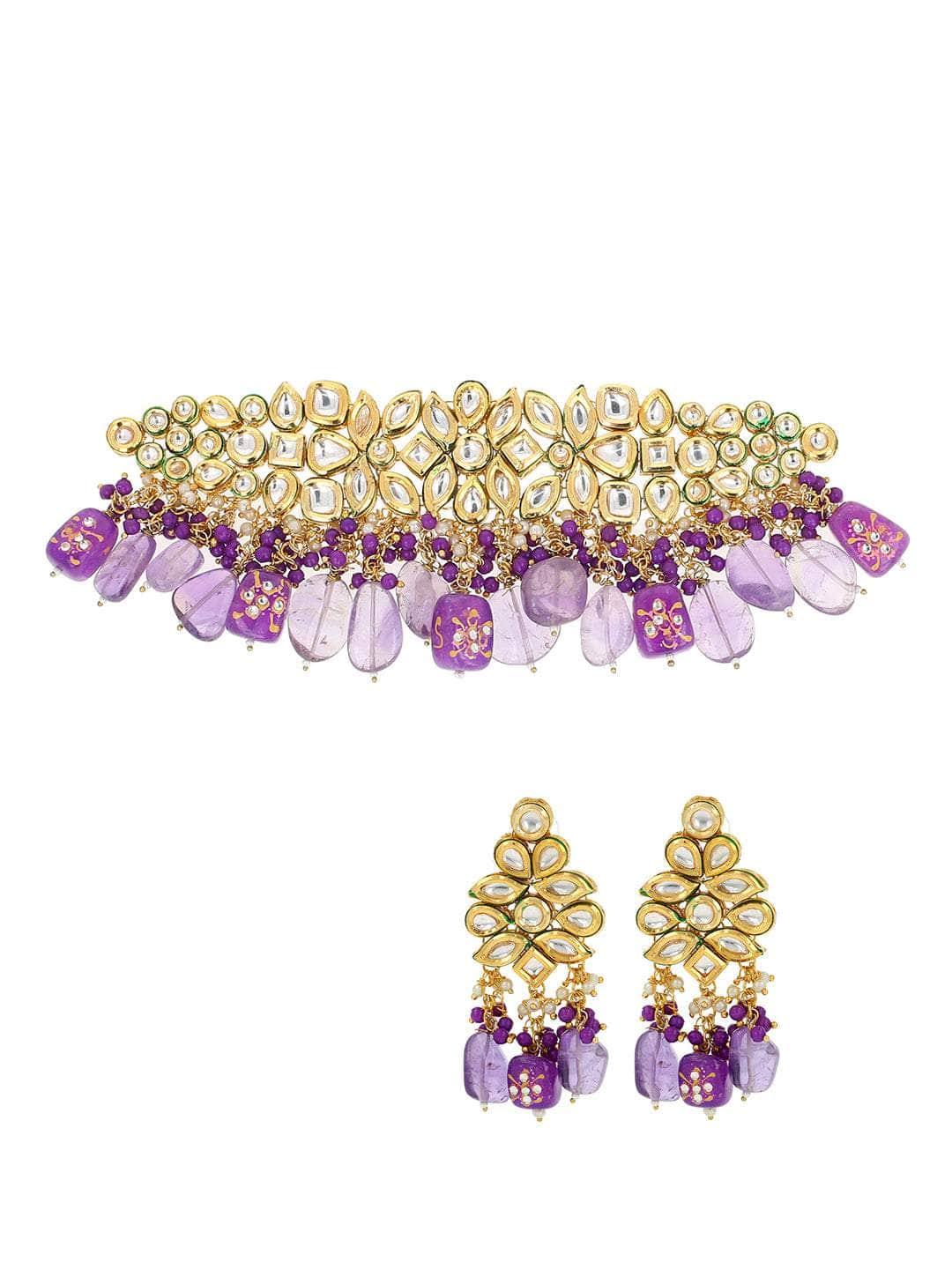 Ishhaara Masoom Minawala In Kundan Semi Precious Choker
