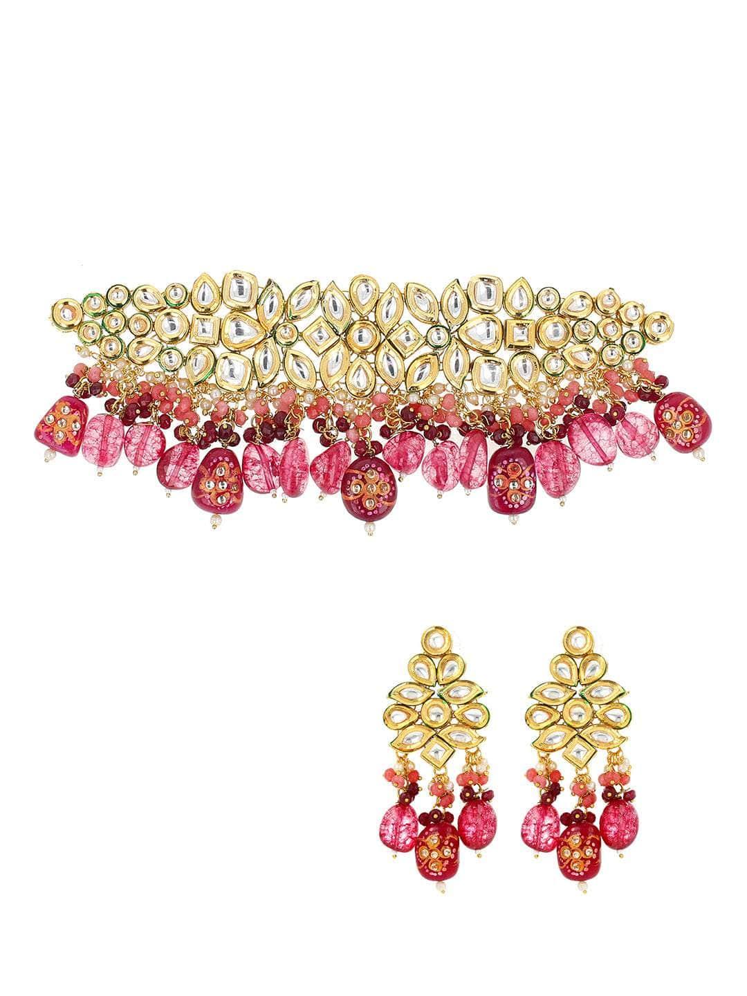 Ishhaara Masoom Minawala In Kundan Semi Precious Choker